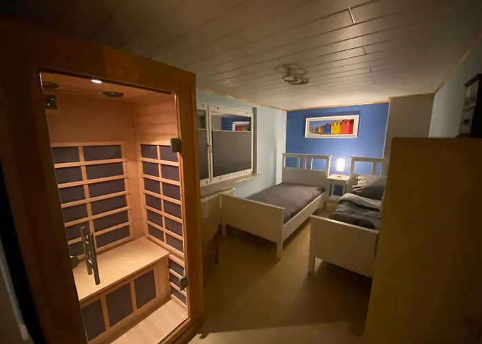 Am Wald - Leipzig Land Whirlpool & Infrarotkabine Feriehus *